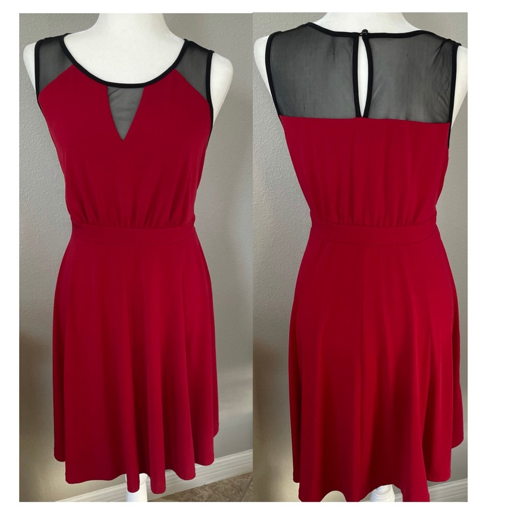 Enfocus studio Red dress size 14 great condition